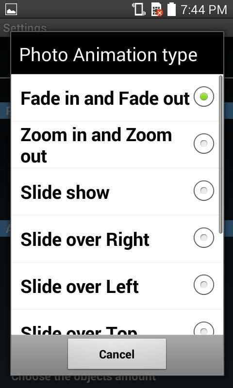 Photo Slide Show Animation скриншот 4