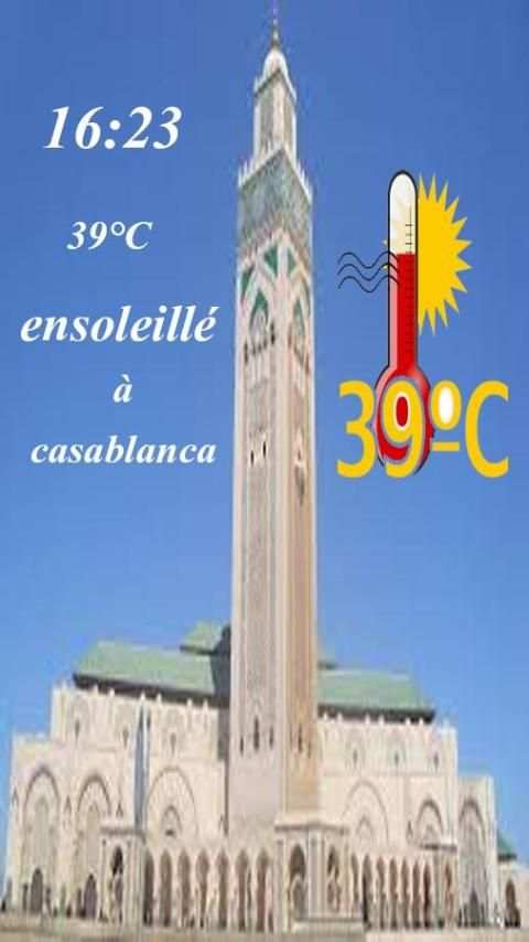Météo Maroc Bultin Complet скриншот 2