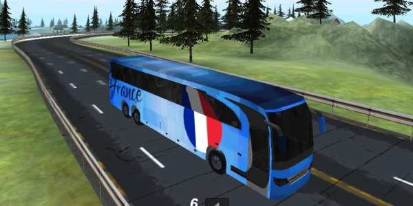Soccer Team Bus Simulator 3D screenshot 2