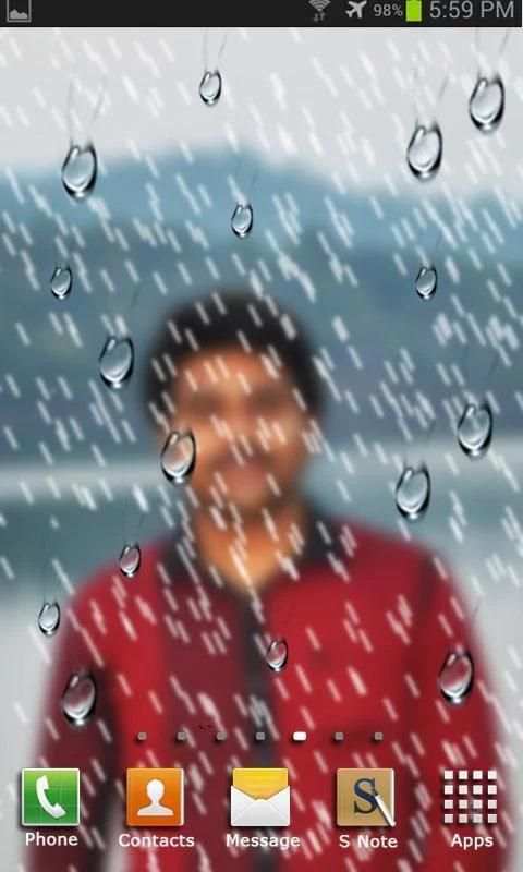 My Photo Rain live wallpaper स्क्रीनशॉट 6