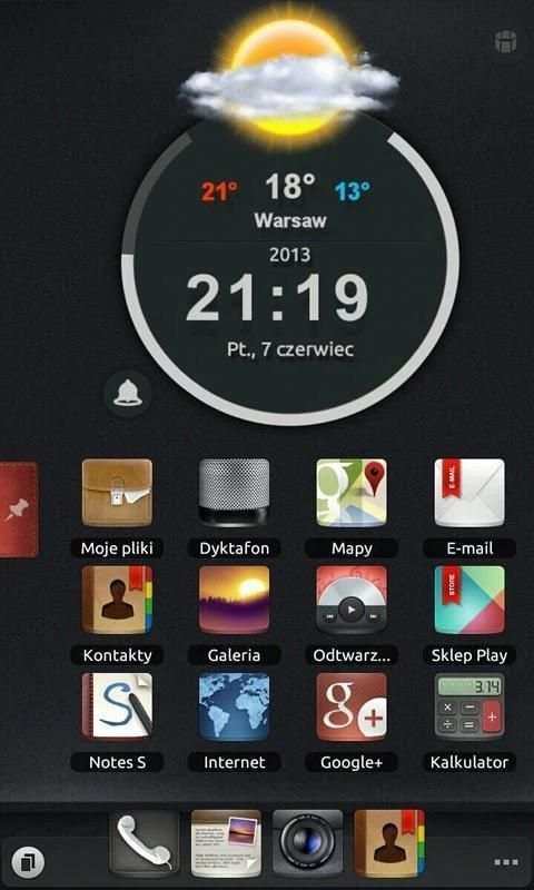 DCikonZ Leather TSF Theme screenshot 4