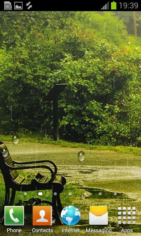 My Photo Rain live wallpaper स्क्रीनशॉट 2
