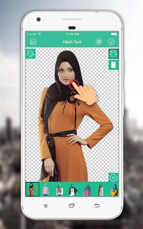 Hijab Montage Photo Editor screenshot 9