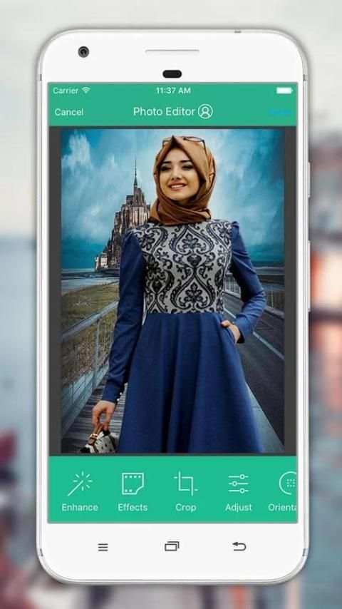 Hijab Montage Photo Editor screenshot 12