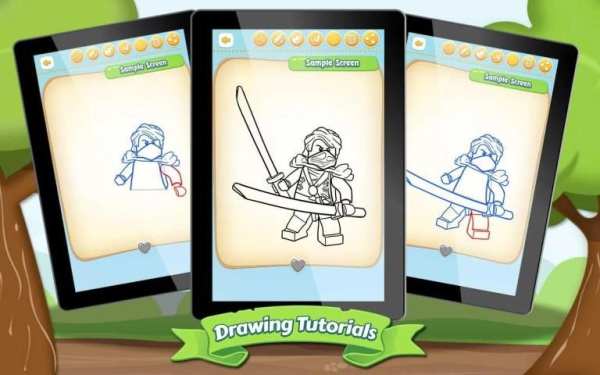 How to Draw Lego Ninjago screenshot 3