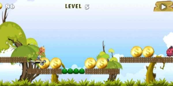 Upin Run Ipin Dash скриншот 2