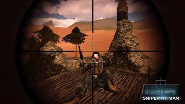 Desert War - Sniper Hitman screenshot 3