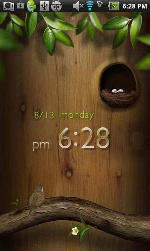 Tia Locker Ani Bird Theme स्क्रीनशॉट 2