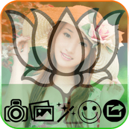 India Political Photo Frame icon