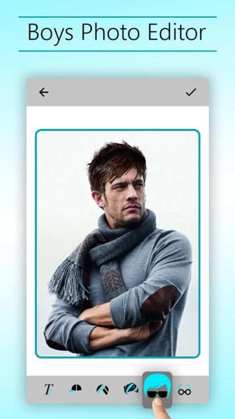 Boys Photo Editor screenshot 4