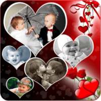 Valentine Day Collage Love