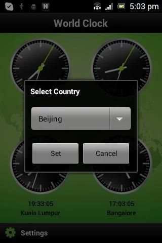World Clock скриншот 2