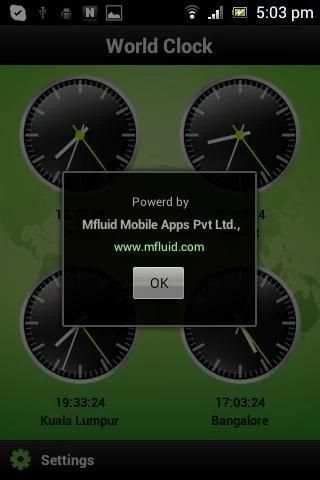 World Clock скриншот 1