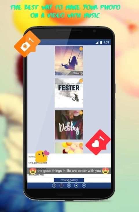 Slideshow - Photo Video Maker скриншот 2