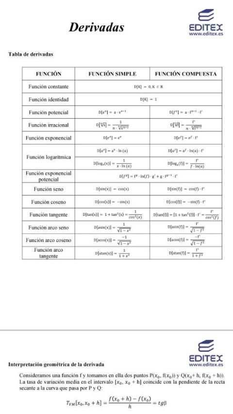 Derivadas screenshot 6