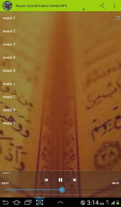Hausa Islamic Preachings MP3 screenshot 2
