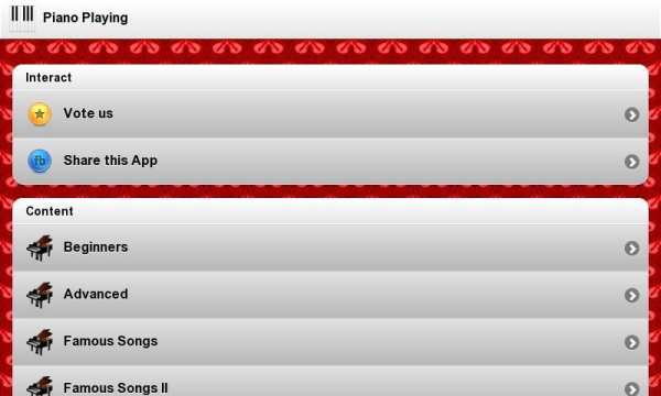 Piano Lessons screenshot 1