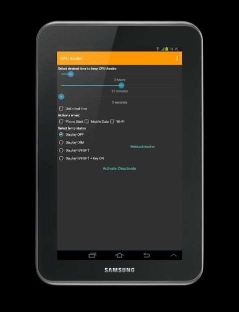 Wake Lock - CPU Awake screenshot 3