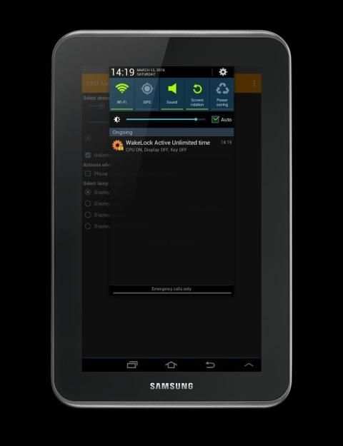 Wake Lock - CPU Awake screenshot 1
