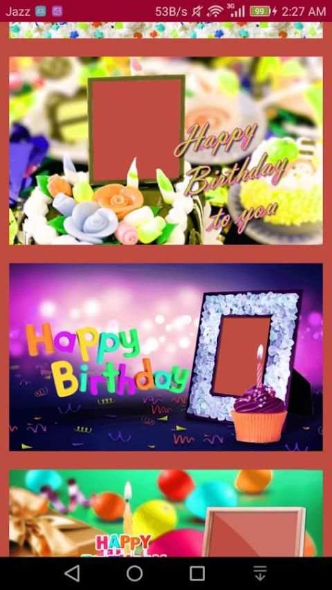 Birth Day Cake Photo Name Text screenshot 4