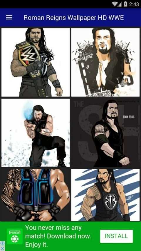 Roman Reigns Wallpaper HD WWE screenshot 6