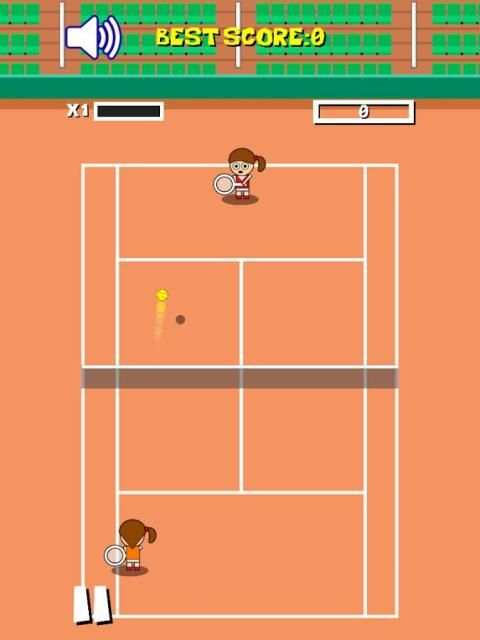 Free tennis game screenshot 4