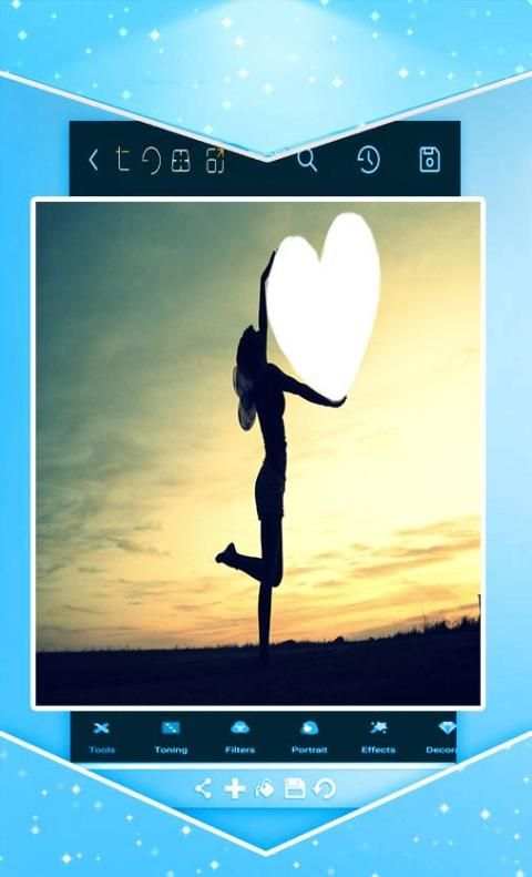 صورتك في اطارات شروق الشمس screenshot 2