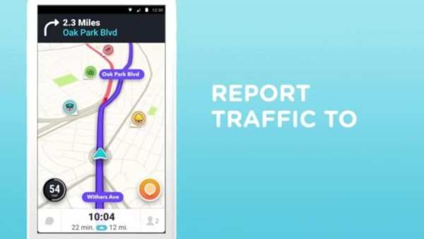 2018 Waze GPS Maps Traffic Live Navigation Hints screenshot 4