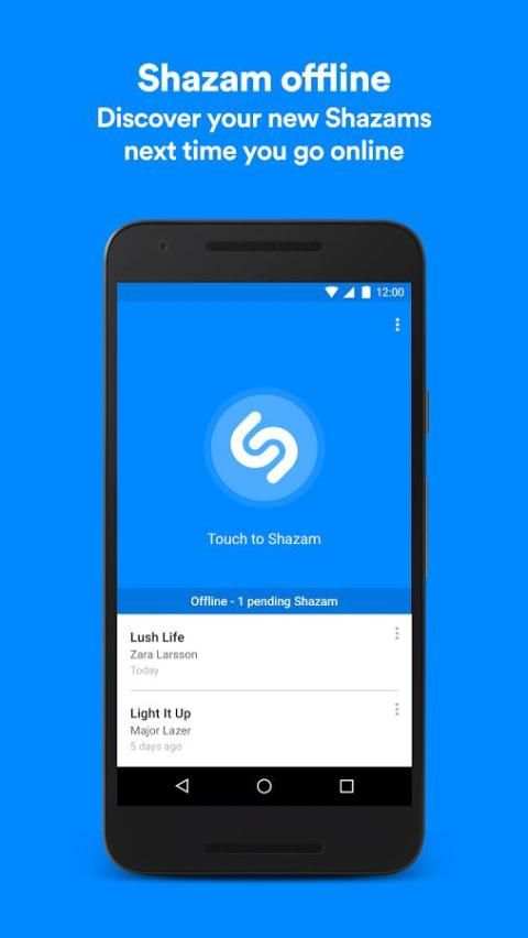 Shazam Lite - Discover Music 1 تصوير الشاشة