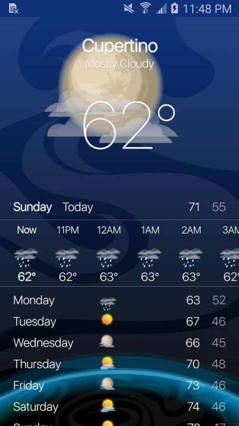 Weather App स्क्रीनशॉट 1
