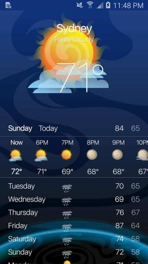 Weather App स्क्रीनशॉट 4