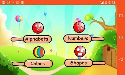 Study Alphabets,Shapes,Colors скриншот 5