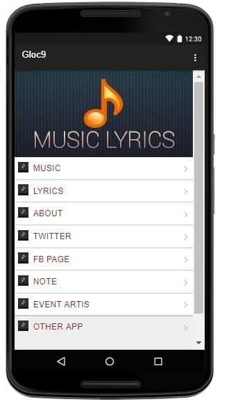 Gloc-9 Music Lyrics screenshot 5