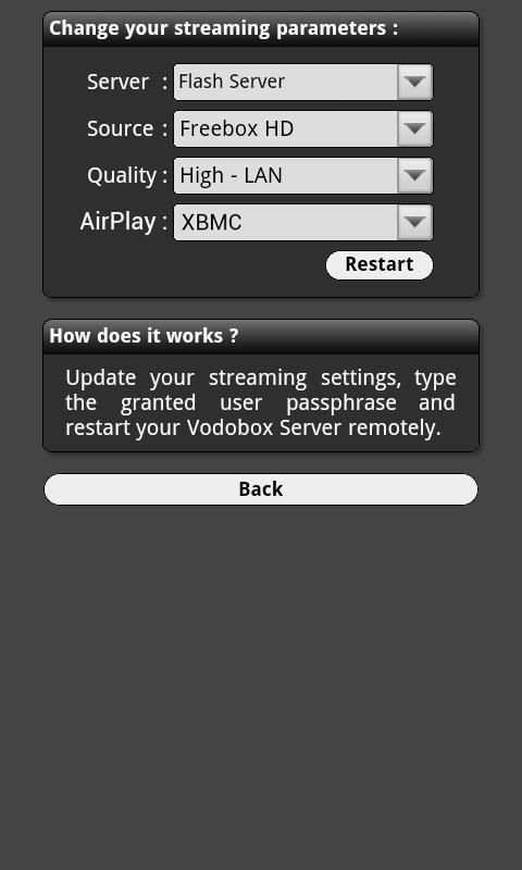 My VODOBOX Flash Server скриншот 5