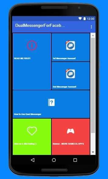 Dual Messenger for Facebook screenshot 4