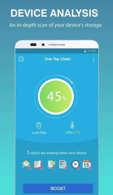 One Tap Clean скриншот 3