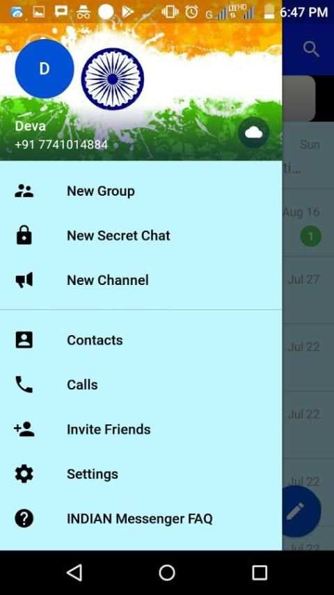 INDIAN Messenger screenshot 3