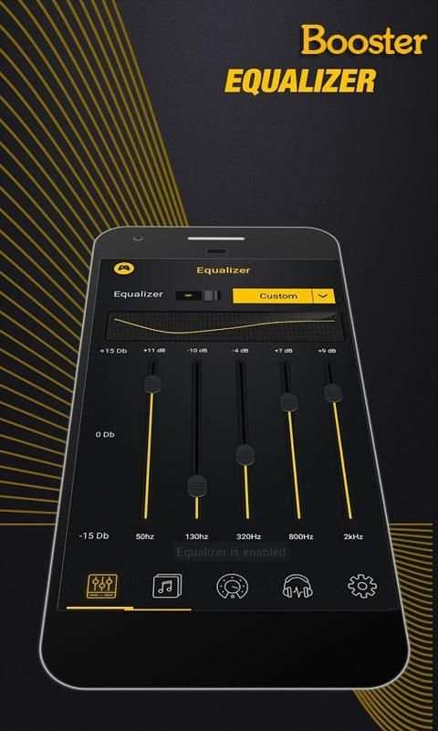 Volume Booster & Sound Equalizer скриншот 2