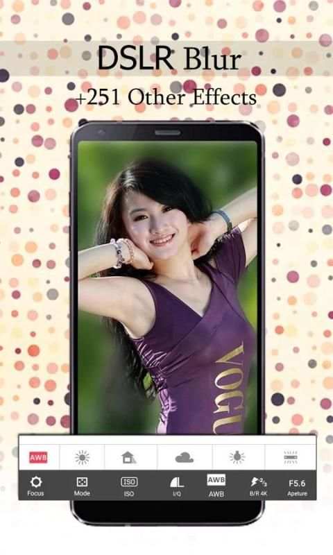 DSLR HD Camera Photo Effects скриншот 4