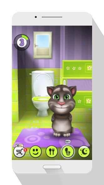 My Talking Tom Pool Call screenshot 2