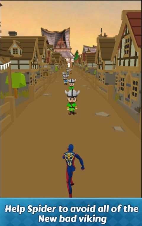 Spider Angry Run Game скриншот 6