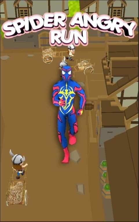 Spider Angry Run Game скриншот 7