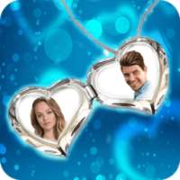 Romantic Love Dual Photo Frame