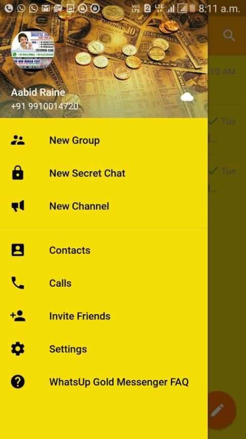WhatsUp Gold (+) Messenger / Group Chat screenshot 7