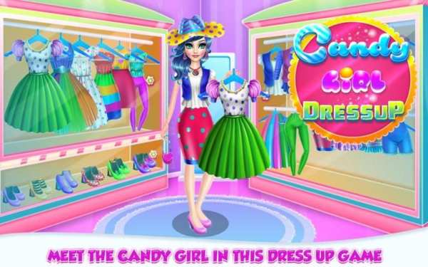 Candy Girl Dressup screenshot 8