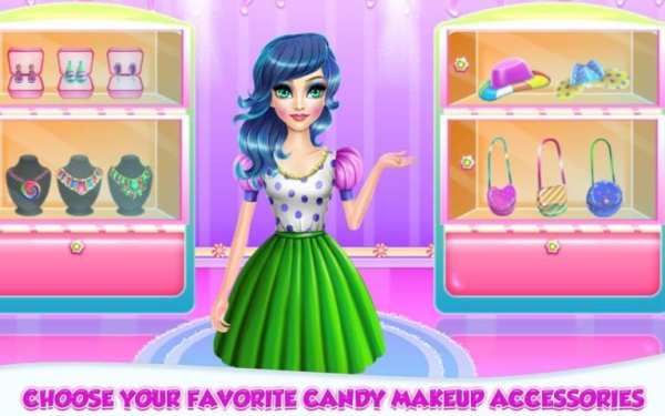 Candy Girl Dressup screenshot 2