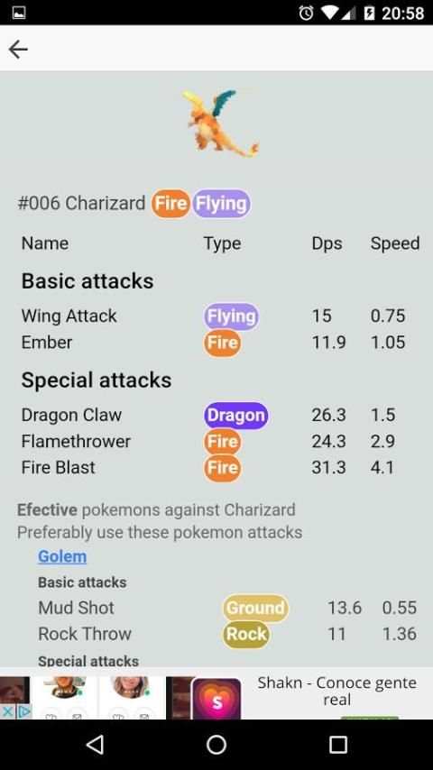 Battle Guide Pro: Pokemon Go screenshot 1