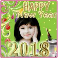 Happy New Year Frame 2018 - New Year Wishes on 9Apps