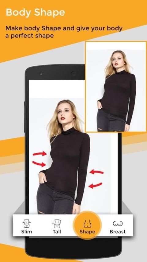 Body Shape Photo Editor скриншот 2