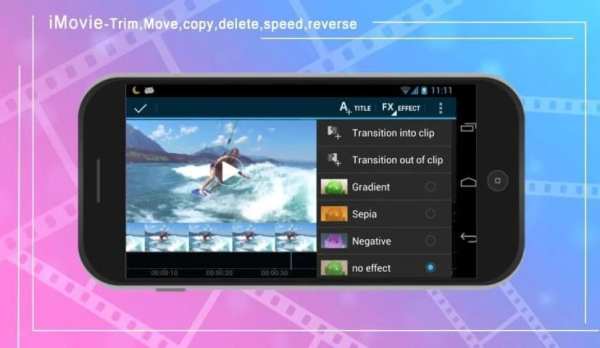 New iMovie - Video Editor for Android Tips screenshot 1